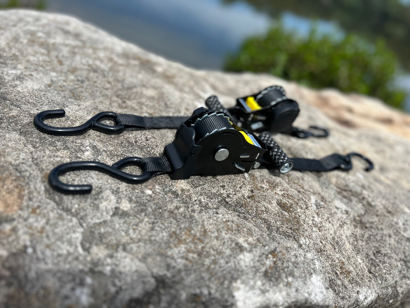 Retractable Ratchet Straps (Pair) 3m 25mm 680kg 1