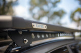 Roof Rack Platform EMP 1400x1250mm Aluminium In Built 28” LED Light Bar np300 navara