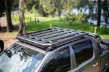 Roof Rack Platform EMP 1400x1250mm Aluminium In Built 28” LED Light Bar suit N70 Hilux 2005-2015
