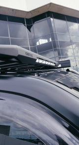 Roof Rack Platform EMP 2200x1425mm Aluminium In Built 28” LED Light Bar Suit Toyota Landcruiser 300 Series 2021+