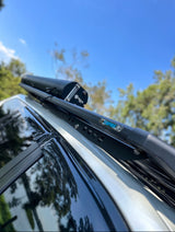 Roof Rack Platform EMP 2200x1425mm Aluminium In Built 28” LED Light Bar Suit Toyota Prado 150 series 2010+