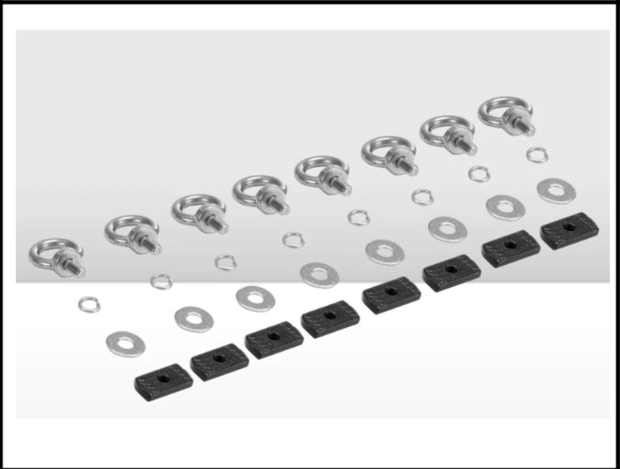Eye Bolts for EMP Roof-rack Platform (set of 8)